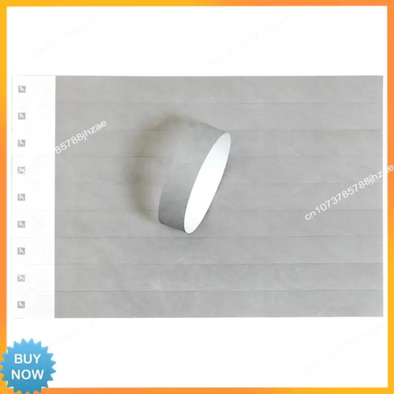 A10R 5 Color Tyvek Wristbands For Events - 500 Count Tear Resistant Waterproof ID Bands Easy Install Easy To Use B