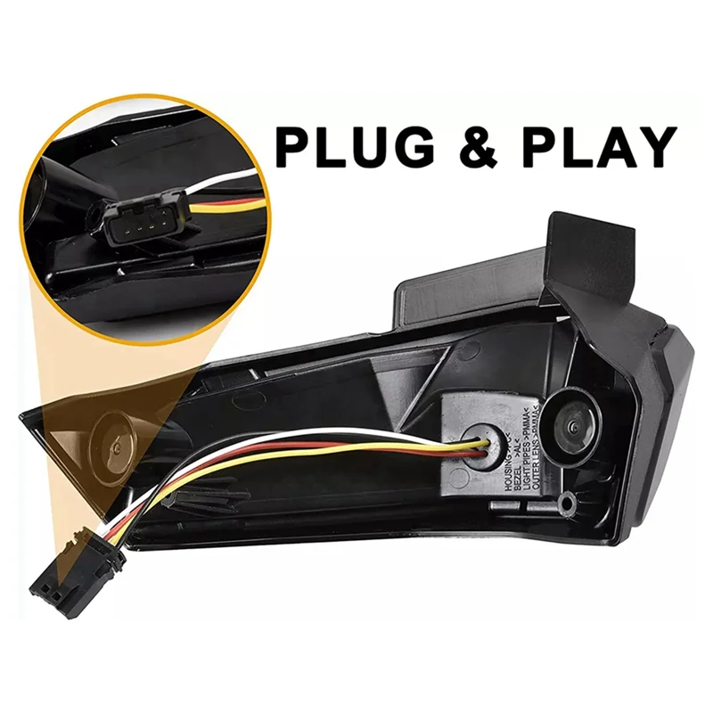 

Светодиодные задние фонари для Can Am Ryker 600 900, светодиодный дымчатый черный задний фонарь, стоп-сигнал 710005285 710005284