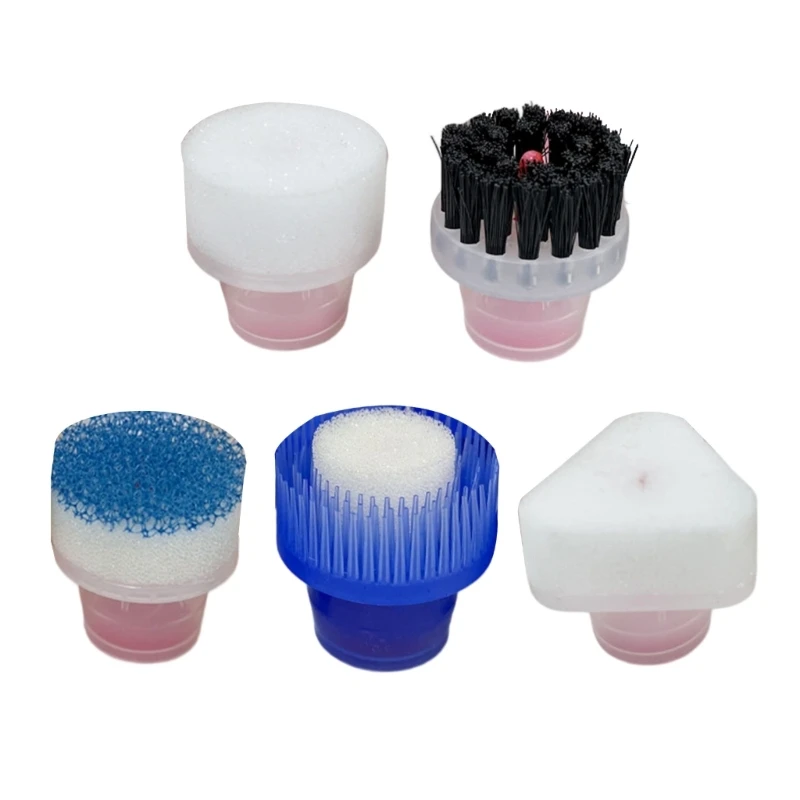 573B White Shoe Care Refills 20 Piece Replacement Set for Shoe Cleaner with Connector Base and Daily Cleaning Use