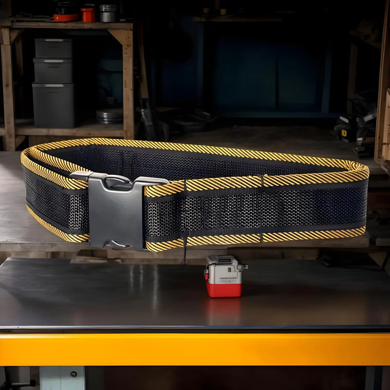 

Tool bag quick-draw special belt Widened and thickened Wear-resistant and strong Tie on the belt for carpenters(belt only)