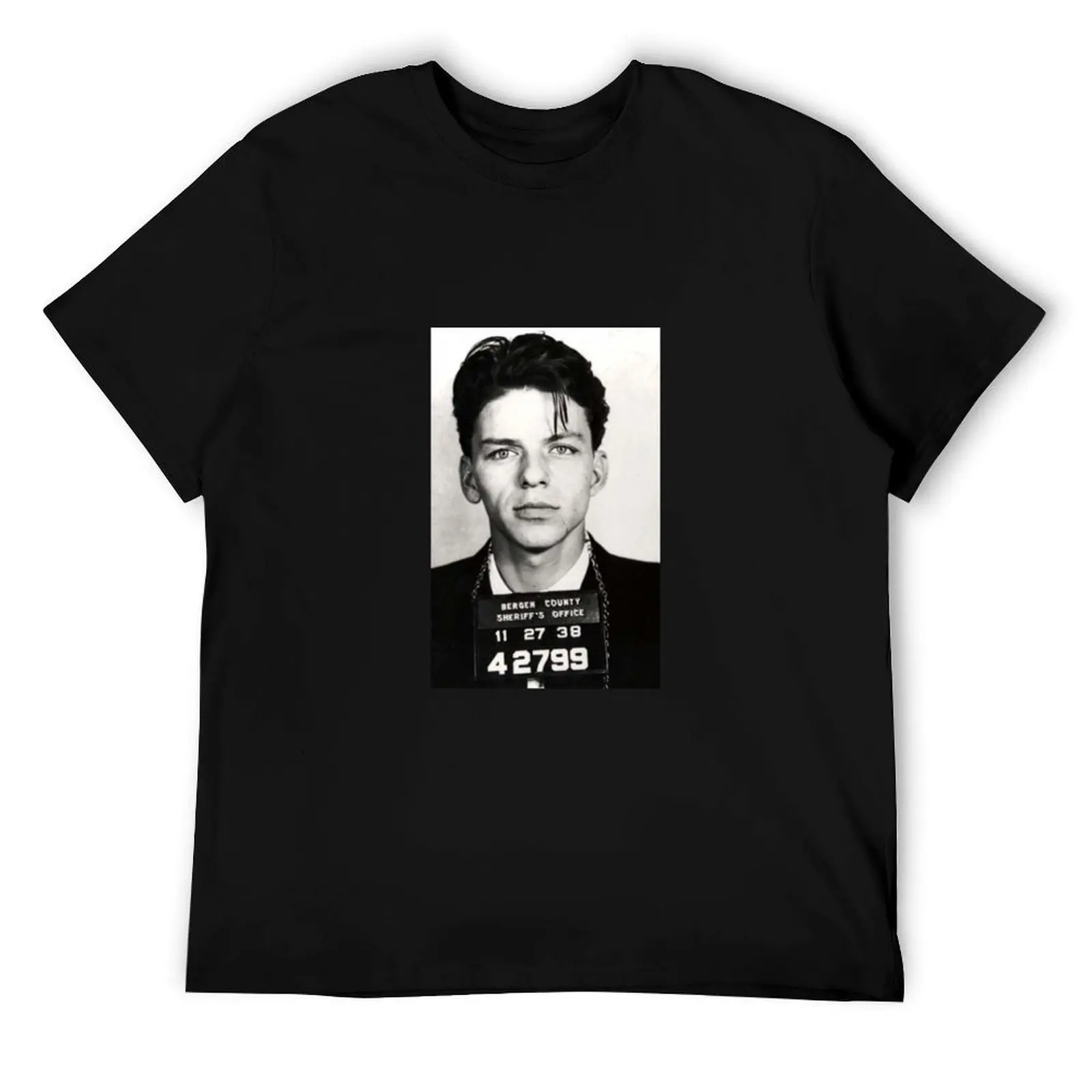 

James Dean Mugshot T-Shirt cotton t shirts high quality t shirts for man slim fit printed t shirts for man T-Shirt