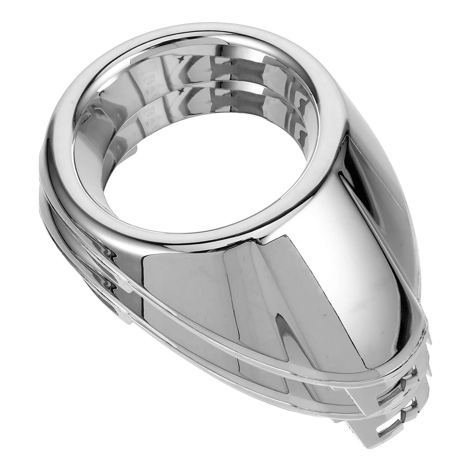 

2Pcs Fog Lamp Frame Set Stylish Durable Easy Install Left Right Car Accessory No Tools Required Motorcycle Fog Lamp Ring