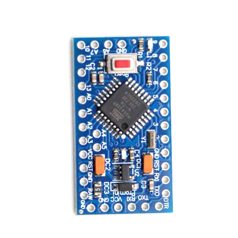 ATMEIncome-Module de bloc de construction électronique, support coule, Pro Mini, version améliorée, 328P, 5V, 16M, 10 pièces