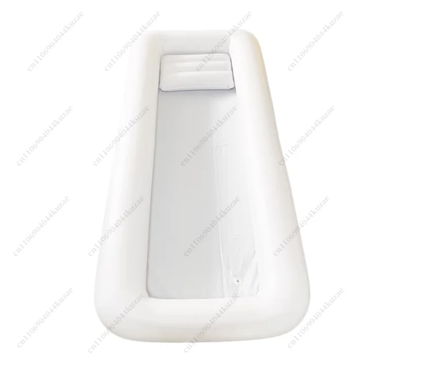 Foldable Household Inflatable Bath Bed Care Pool for Paralyzed Patients & Bedridden Elderly
