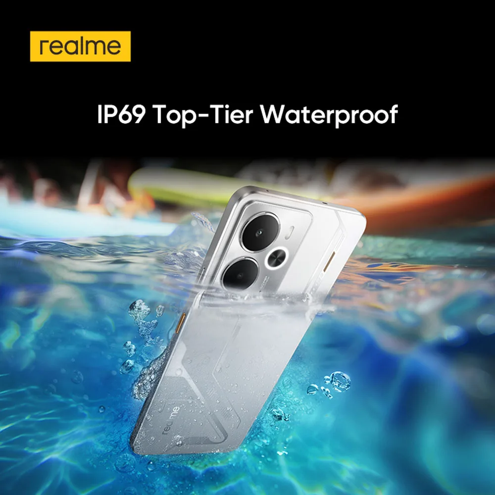 [برنامج بايونير] هاتف ذكي Realme 14 5G Snapdragon ®   6 شرائح الجيل 4 بطارية 6000 مللي أمبير في الساعة شحن 45 وات 120 هرتز شاشة AMOLED IP69 NFC