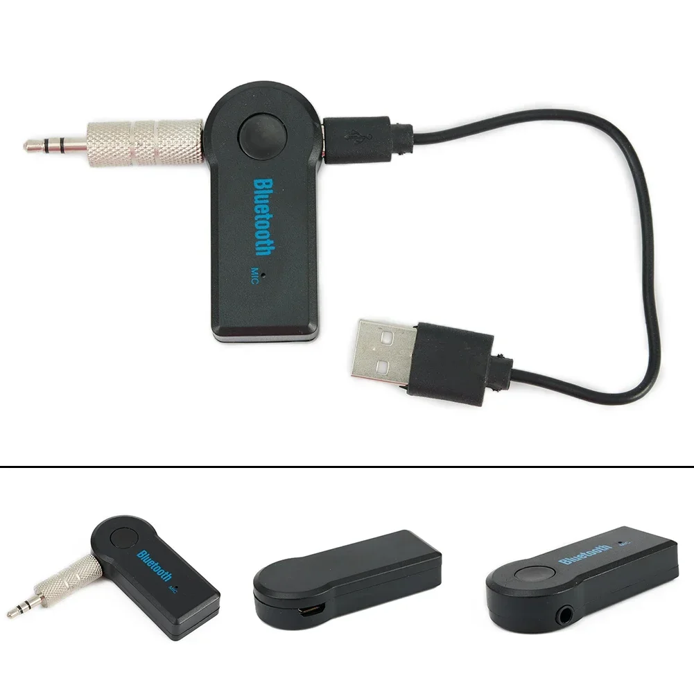 Wireless Car BT Receiver Adapter 3.5mm Audio Stereo Music Handsfree Headphone Reciever Handsfree Automobiles Car Kit