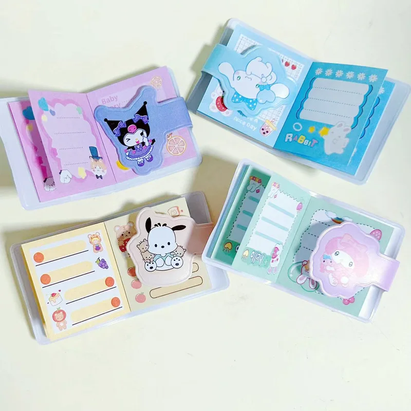 Imagem -05 - Sanrio Mini Notebook com Kuromi Melody Desenhos Animados Mão Ledger Livro Pequeno Portátil Suprimentos Estudante Presente Atacado Novo 16set