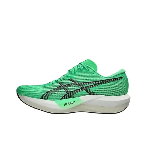 ASICS MAGIC SPEED 5 Breathable Low top Running Shoes Unisex Green Black 1013A183-300