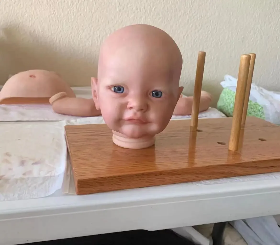 SINO-BB Personalizowany Limitowany Zestaw Malarski Reborn Tobiah 23 cale DIY z Dodatkowym Materiałem na Ciało