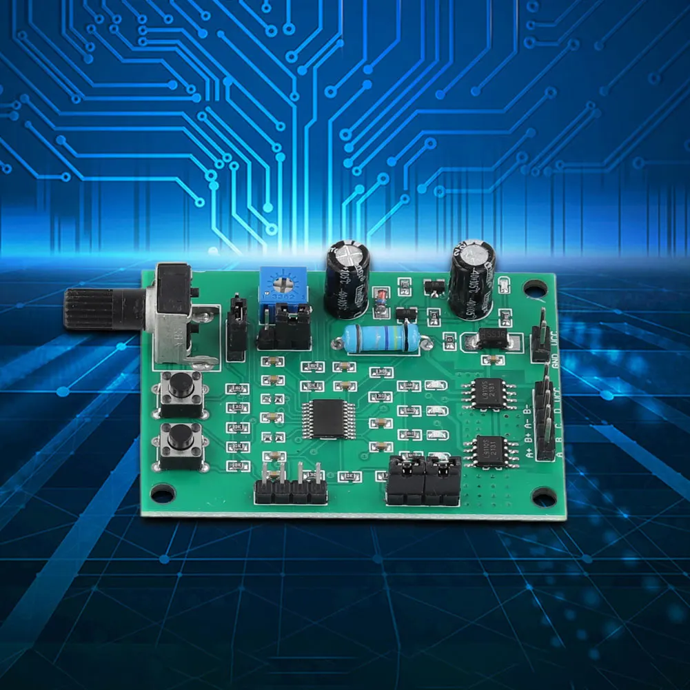 Mini Stepper Motor Speed Controller 2-Phase 4-Wire 4-Phase 5-Wire Mini Stepper Motor Driver Board DC 5V-12V Multi-Function