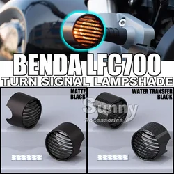 Motorcycle Modified Turn Signal Lampshade Protective Cover Decorative Cover Accessories For Benda LFC700