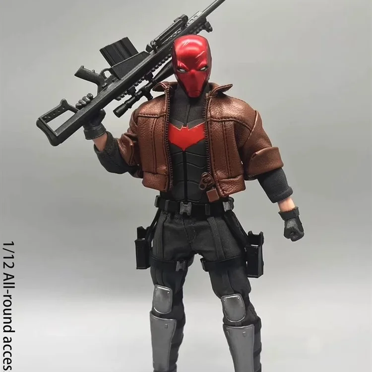 متوفر ToysRemake TRD001 1/12 غطاء محرك السيارة الأحمر المنقولة المخبر كاريكاتير أنيمي رأس صغير نحت عمل الشكل حلية 6 "مجموعة كاملة من اللعب