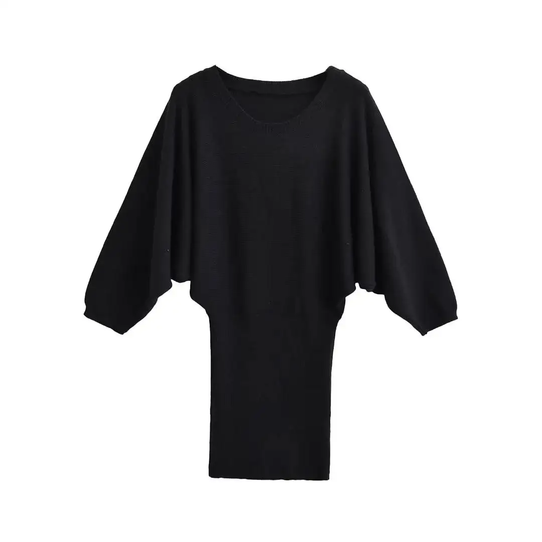 Pure Desire Sle automne nouveau haut ample moulante Dr tricoté jupe ort paresseux épissage femmes trajet Faion