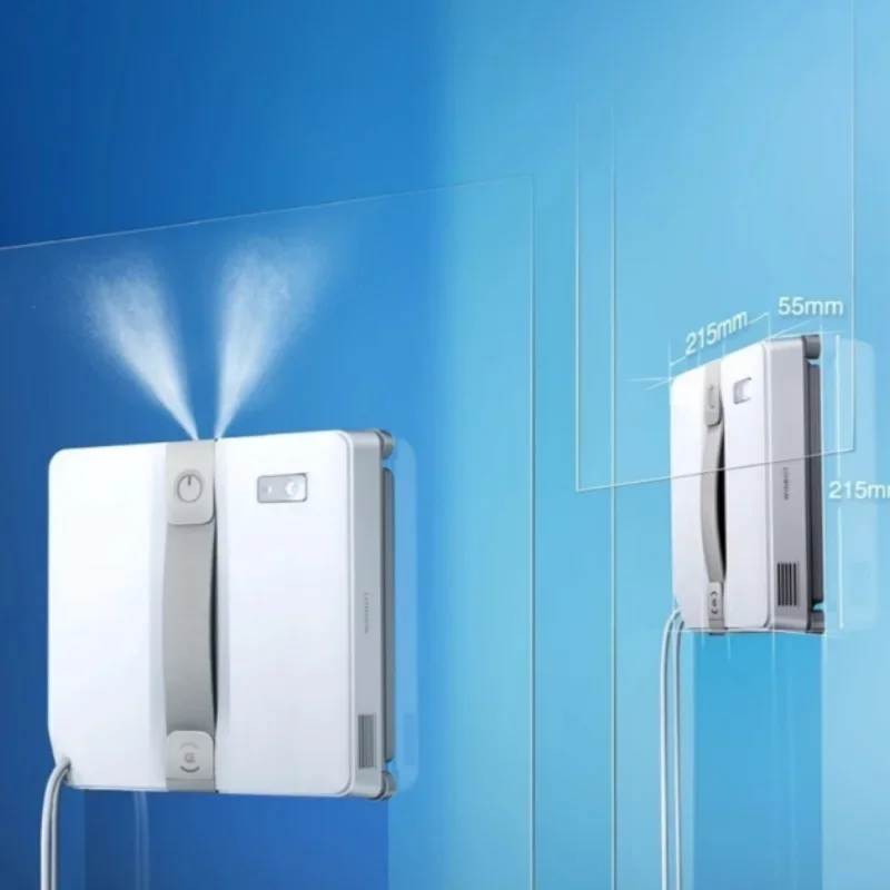 Water Spray Window Wipe Robot Fully Automatic Portable Glass Wipe Tool High-level Safety Anti-fall High-efficiency Cleaning
