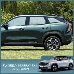 Car Sunshades UV Protection Cover For GEELY STARRAY FX11 2023-PRESENT Side Window Curtain Sun Shade Visor Mat Windshield