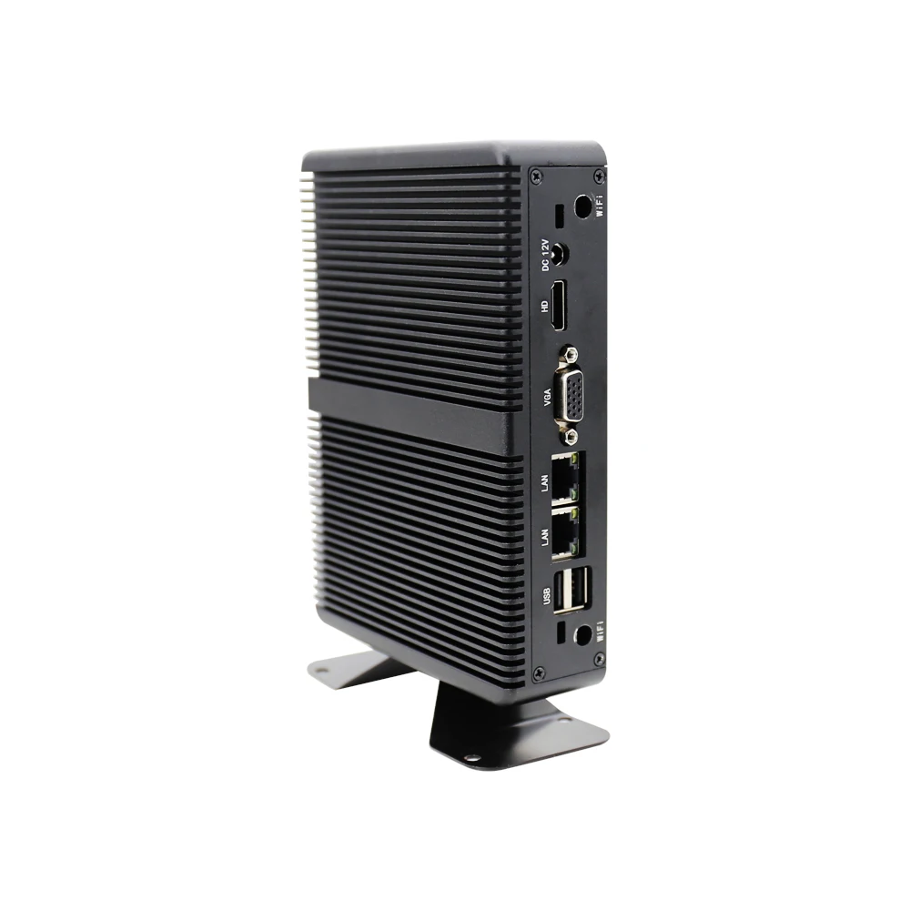 Imagem -02 - Mini pc Fanless Quad Core Celeron J4125 Esxi Aes-ni 4xlan 6usb 3g 4g Lte Módulo Macio Router Hdmi Vga Pfsense Firewall Appliance