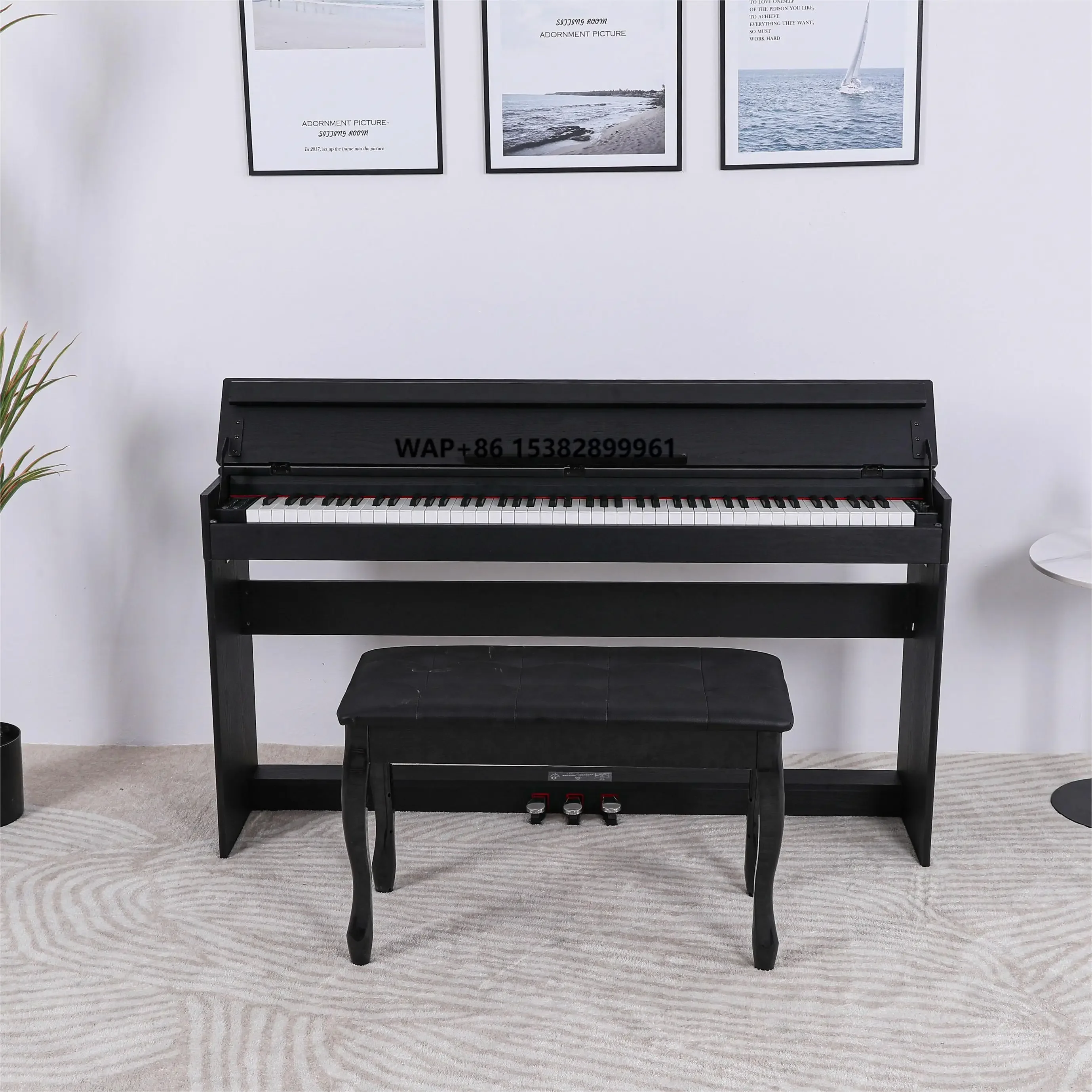 

Digital Piano 88 Keys Keyboard Musical Instruments Professional Piano Music Weighted Keyboard Electronic Piano Bluetooth A02