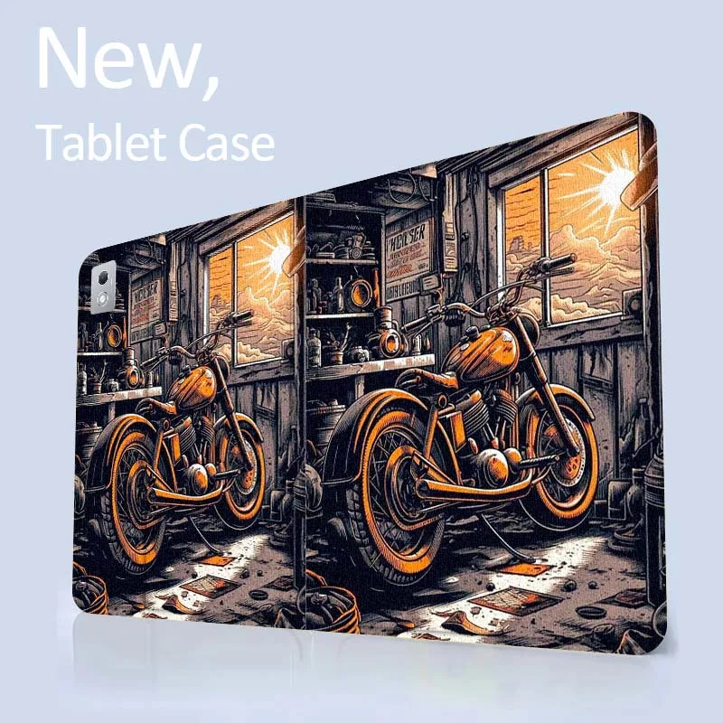 

Anime Motorcycle Cool Tablet Case For Xiaoxin Legion Tab Y900 Y700 K10 M10 P11 Pad Pro GT Plus 3rd Gen 4 8.8 11 11.5 Cover
