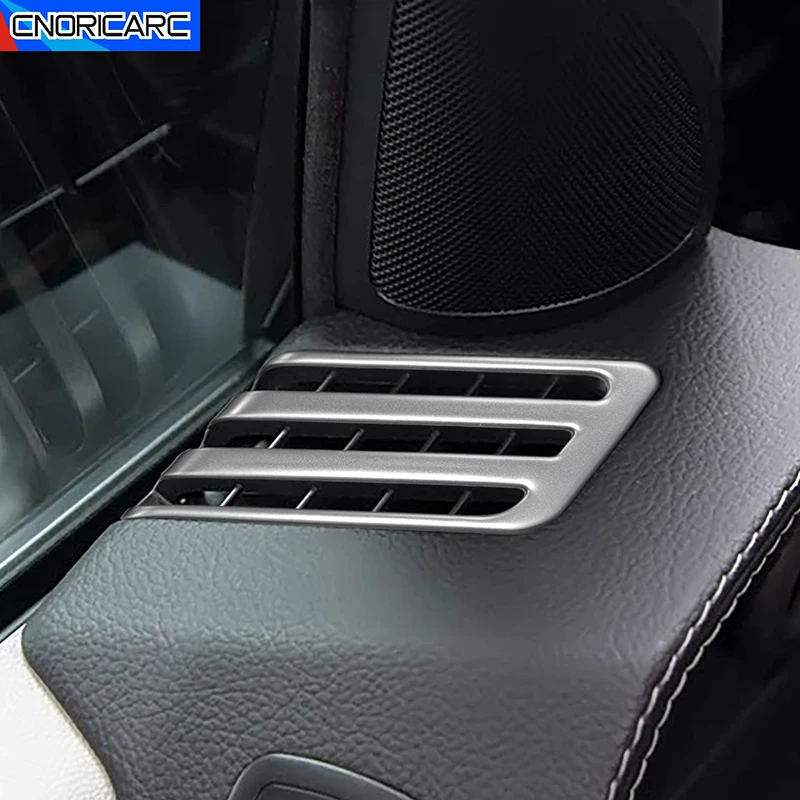 Stainless Steel Car Both Side Air Conditioning Outlet Frame Decoration For Meredes Benz R Class W251 R320 300 350 400 2010-2017