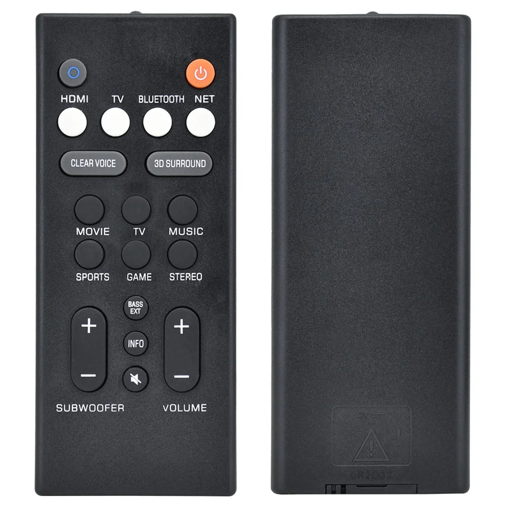 Remote Control Speaker MAHA untuk Yamaha YAS-209 YAS-109 Pengganti Remote Control Audio Dinding Gema ATS-2090