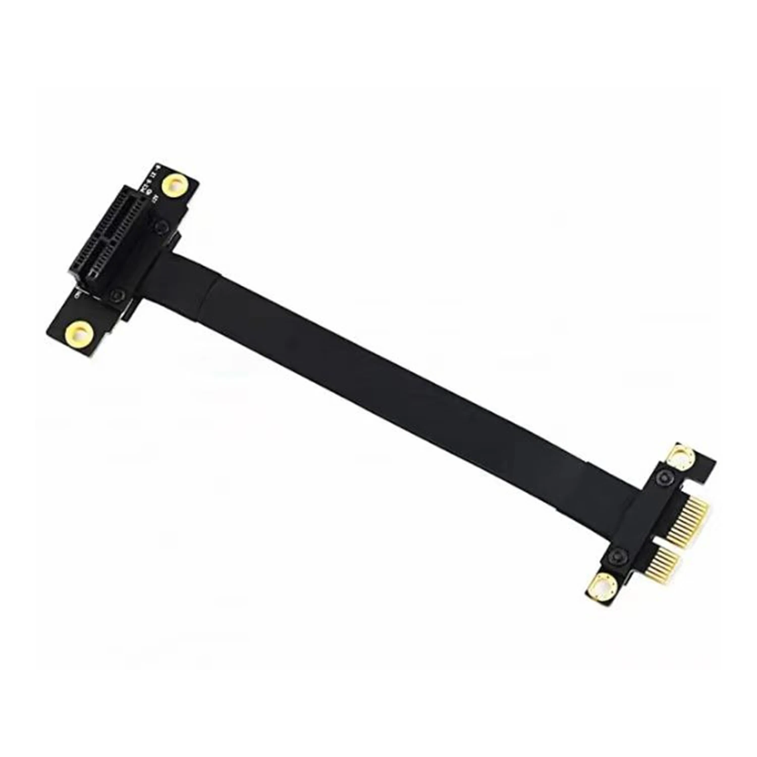 PCI-E 3.0 Riser PCIe Cable de extensión para gráficos X1 a X1/M a F/90° a 90° para M.2/WiFi/Network/USB/tarjetas de sonido