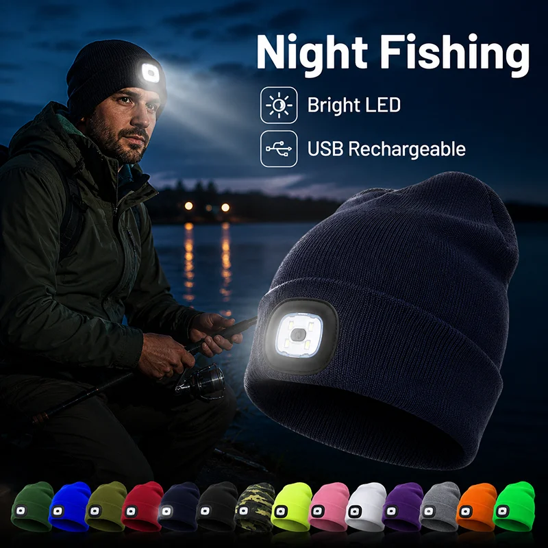 Czapka LED z funkcją ładowania – Running Gear To Keep Warm recenzja i cena