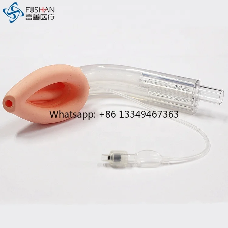 

Сделано в Китае, силиконовая ларингеальная маска Airway, двойной люмен, не инфляция, завод LMA, быстрая доставка