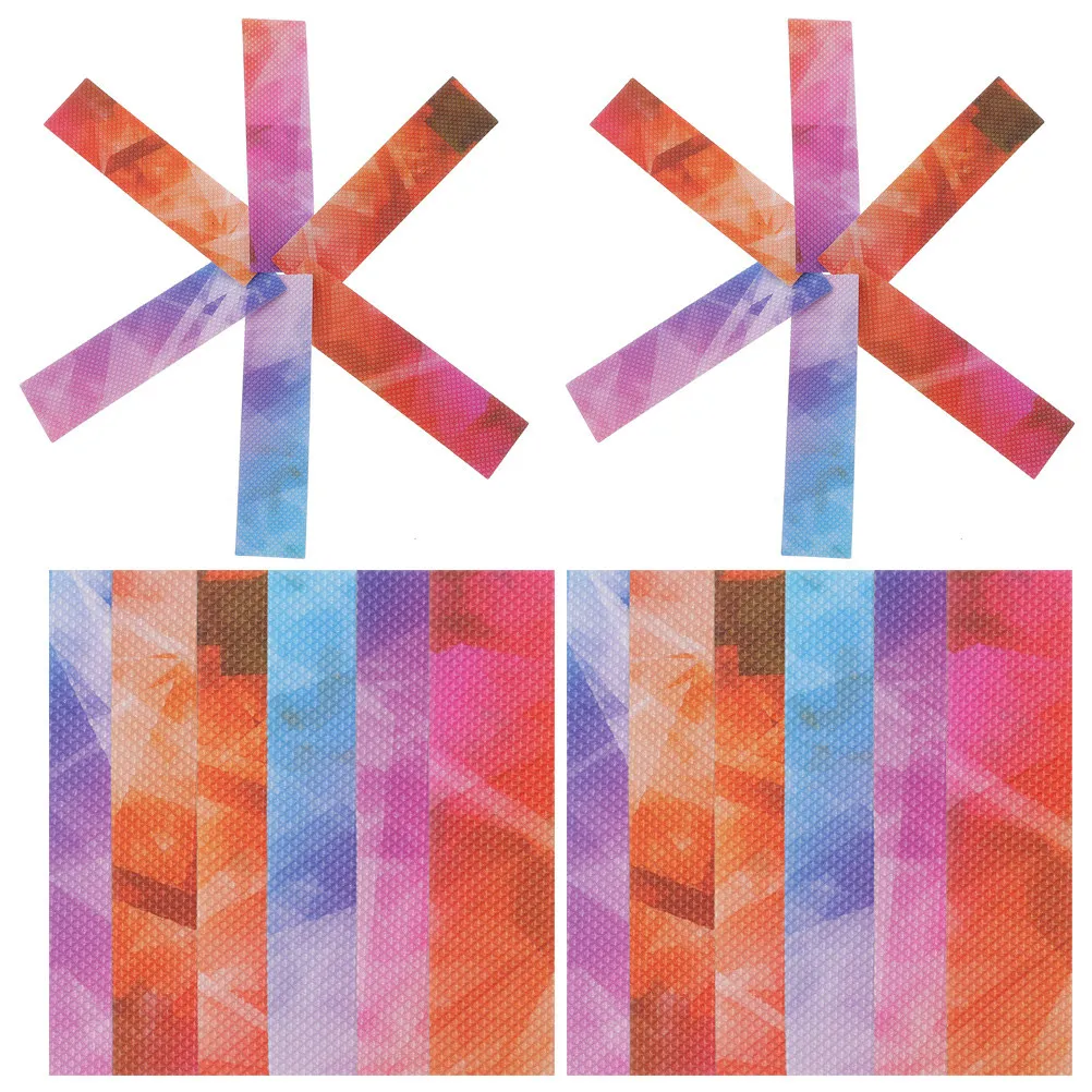 

24Pcs Calm Stickers for Sensory Strips Reusable Strips for Phone Back Computer Desktop Notebook Fidget