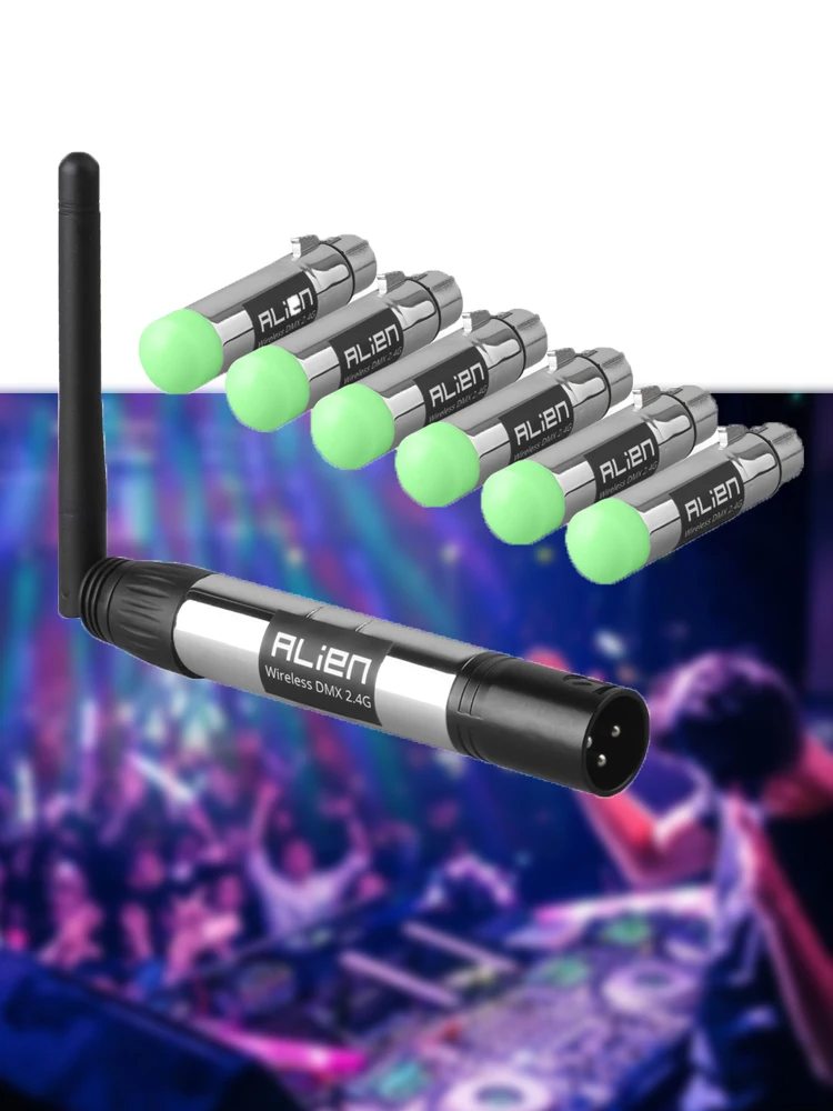 ALIEN DMX512 Dfi Controller 2.4G Draadloze Zender Ontvanger Voor Disco DJ Party Bar Stage Par Moving Head Beam Laser Verlichting - afbeelding 2