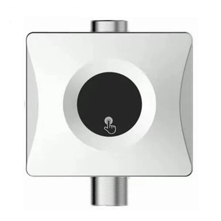 

DT-557AD Dual Smart Touch Sensor Automatic Toilet Flusher New Arrival Wall Mounted Brass Plastic Flush Valve for Hotels WC Use