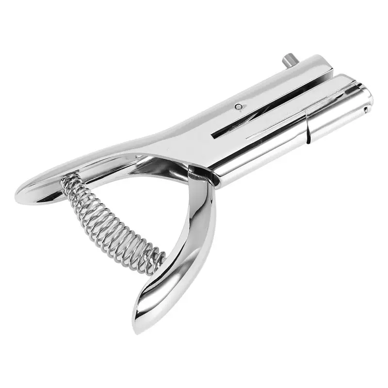 Happy New- Hole Punch, Heavy Duty Hole Punch, Paper Card Portable Handheld Long, 2 Inch Reach Deep