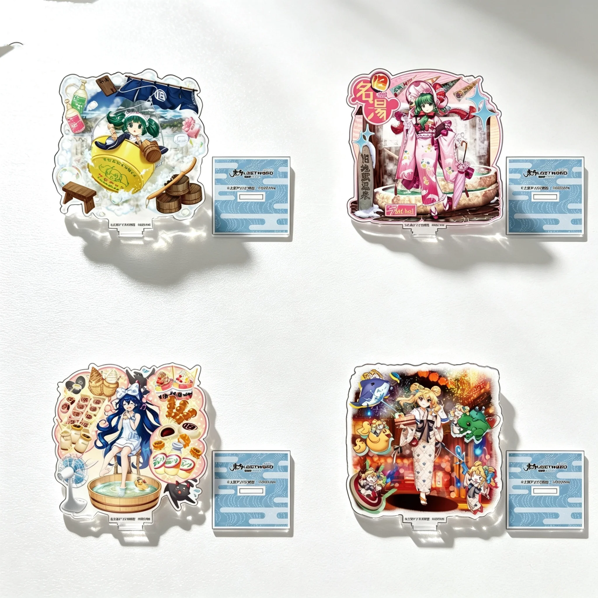Game Touhou Project Touhou LostWord Kisume Acrylic Stand Model Plate Keychains Desktop Ornament Fans Gifts