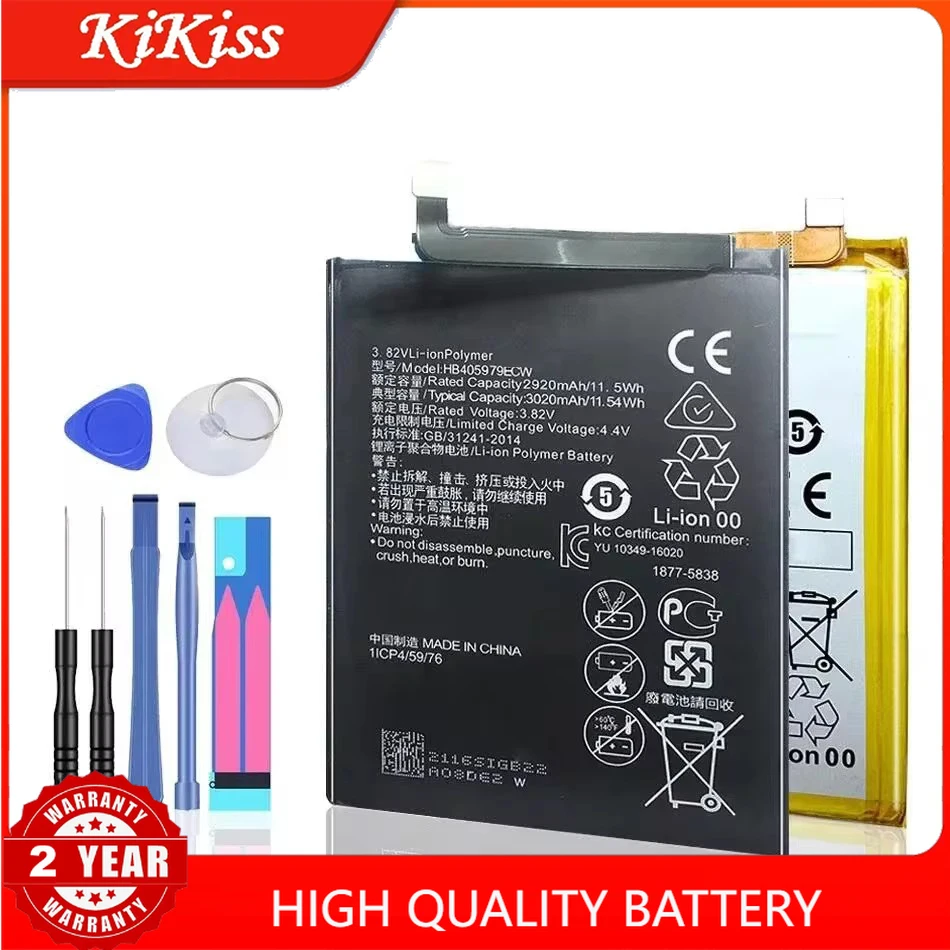 Battery For Huawei GT3/GR3 2017/GR5 2017/G Play Mini/G6 G7 G8 G8X G9 G10 Plus Battery HB366481ECW HB386483ECW+ C199 G620 G630