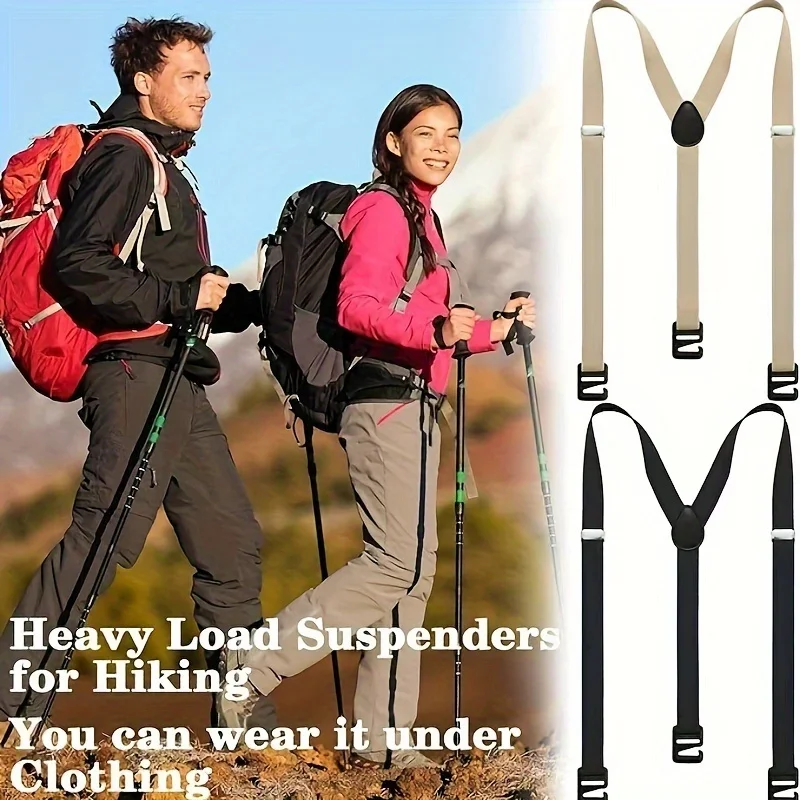 2pcs Men's Invisible Shoulder Straps for Outdoor Use