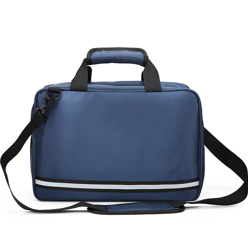 Empty First Aid Bag Portable Shoulder Medical Bag Outdoor Car Emergency Rescue Survival Bag Camping Travel Bag Large