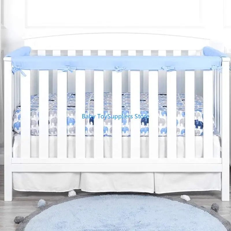 Atualizações R1WF Bumper Papddings macios instalações fáceis criança almofadas trilho cama