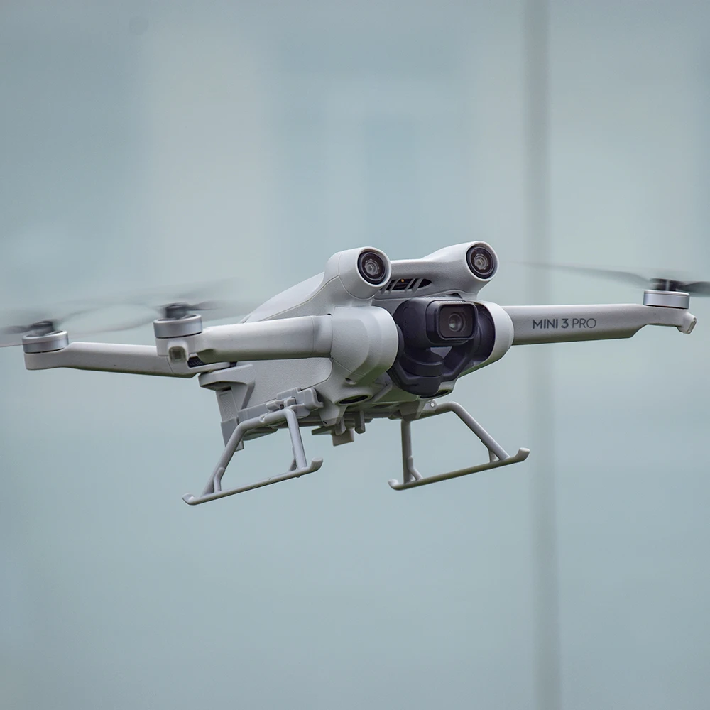 BRDRC Landing Gear for DJI MINI 3 PRO Drone Foldable Height Extender Quick Release Long Leg Foot Protector for Drone Accessory