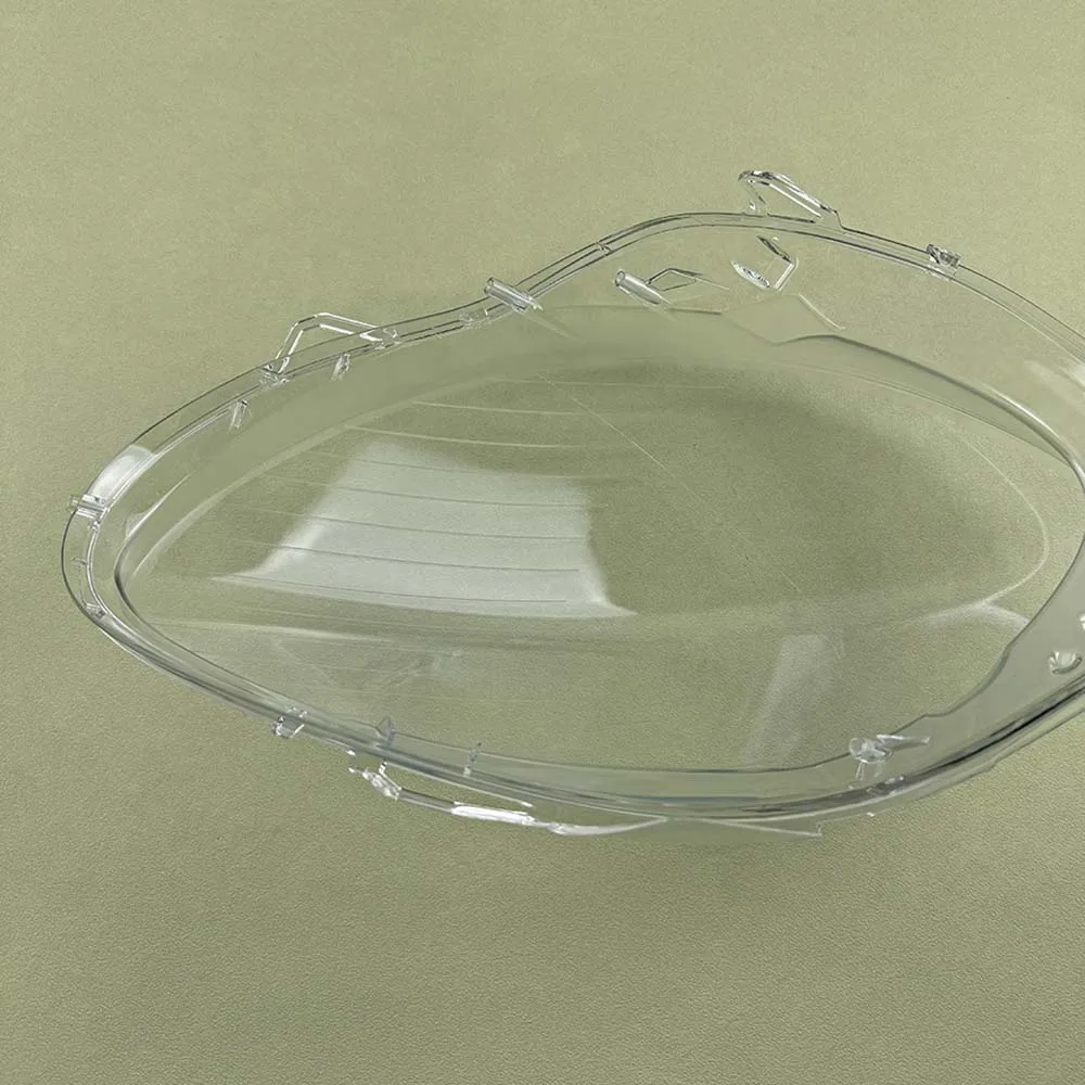 لمرسيدس بنز R-Class W251 R350 R500 2006 2007 2008 سيارة الجبهة العلوي كشافات عدسة واضحة غطاء للعدسات غطاء PC قذيفة #4