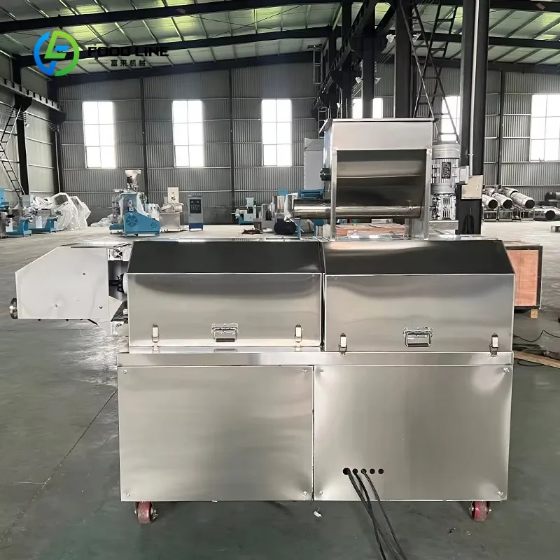 Customized 250kg/h Twin Screw Extruder Corn Puff Snack Food Extrusion Production Line Factory Price