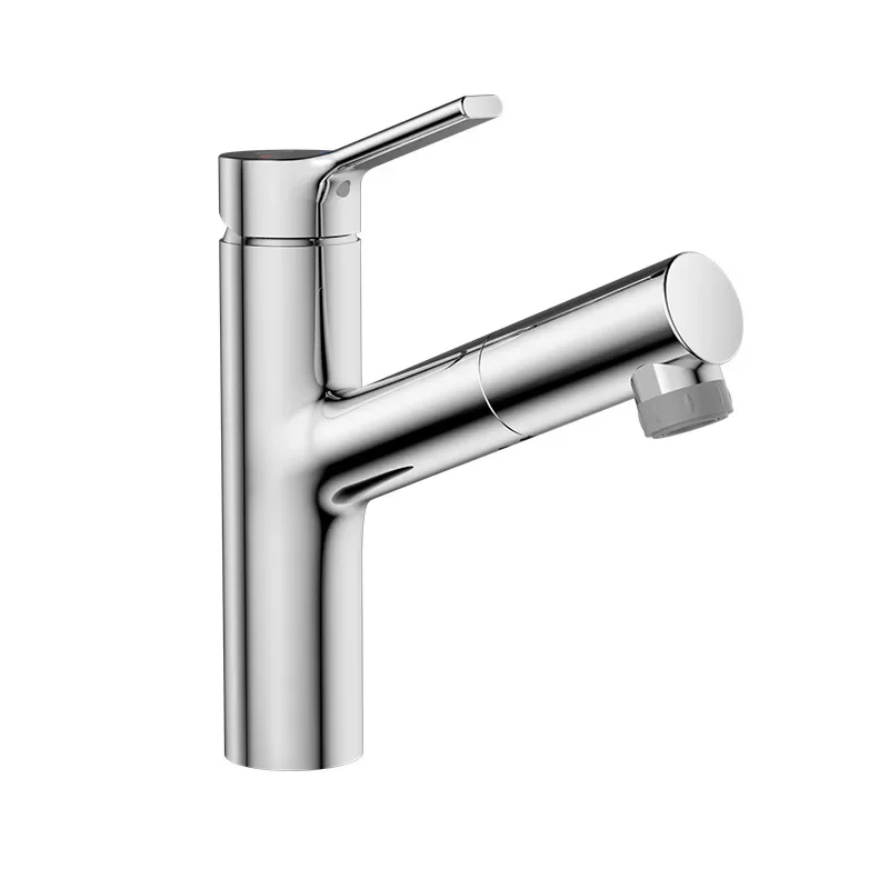 

Basin Faucet, Dual Function Pull Bathroom Washbasin Washbasin Faucet 32735