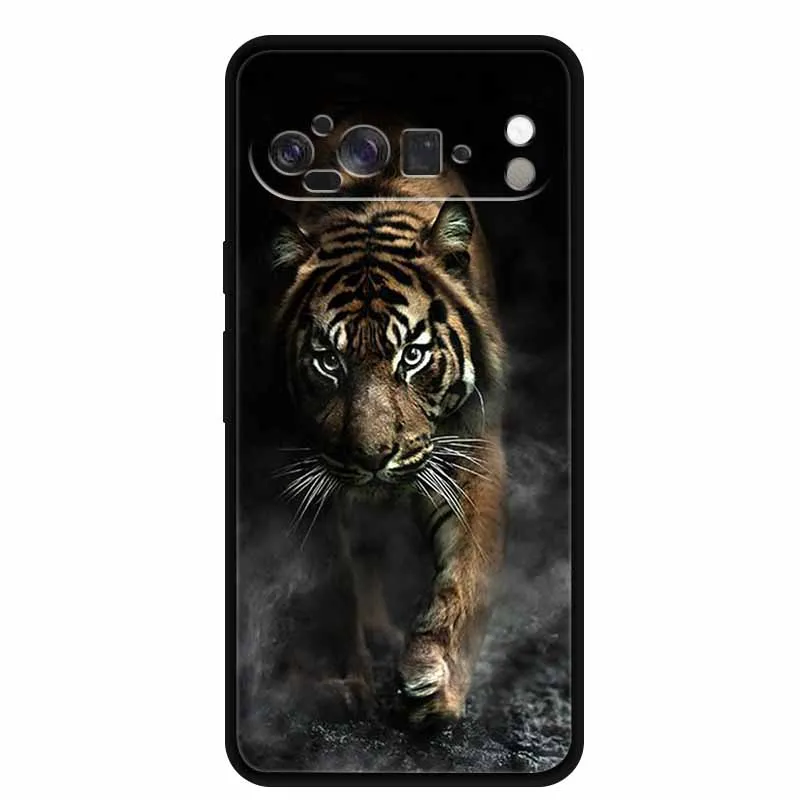 حافظة هاتف كرتونية لهاتف جوجل بيكسل 10 برو XL غطاء من السيليكون بولي يوريثان الحراري لهاتف جوجل بيكسل 10 برو XL واقي خلفي ناعم مقاوم للصدمات #2