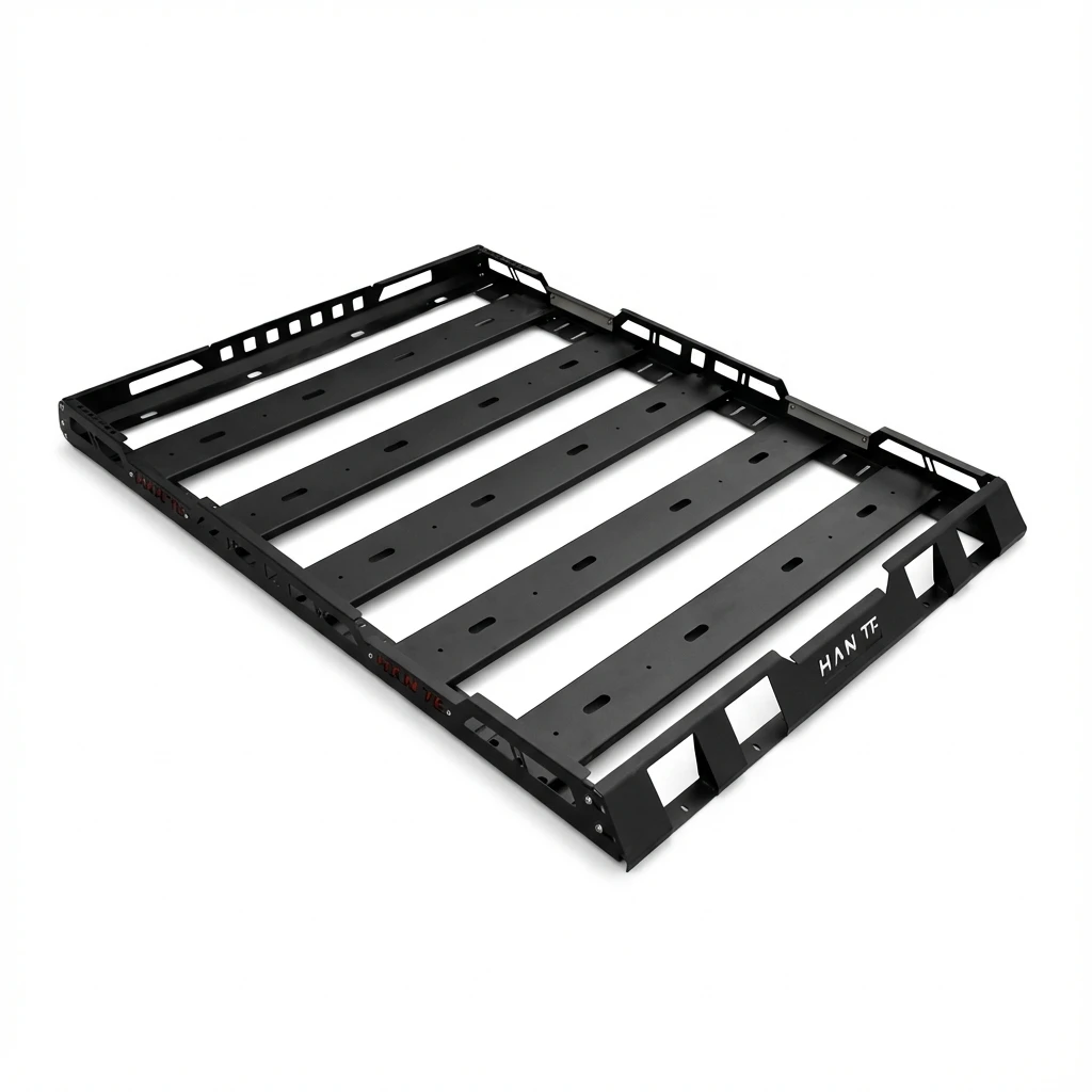 Universal Roof Rack Platform, Challenger Carbon Steel Expandable Luggage Basket for Universal 4x4 SUV, Heavy Duty Cargo Holder