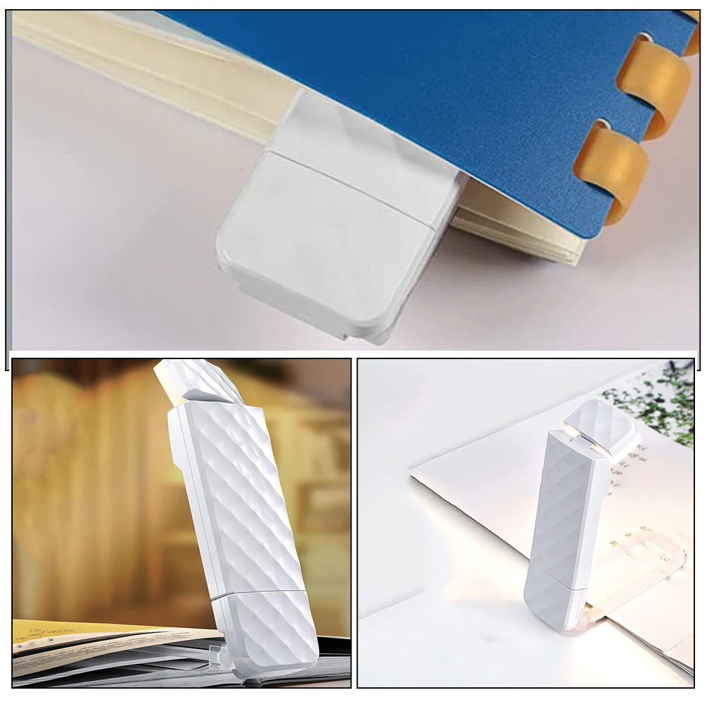 

Clip on USB Bedside Reading Light Portable Adjustable Rotatable LED Book Lamp Eye Care Reading Light for Dorm Bedroom Office