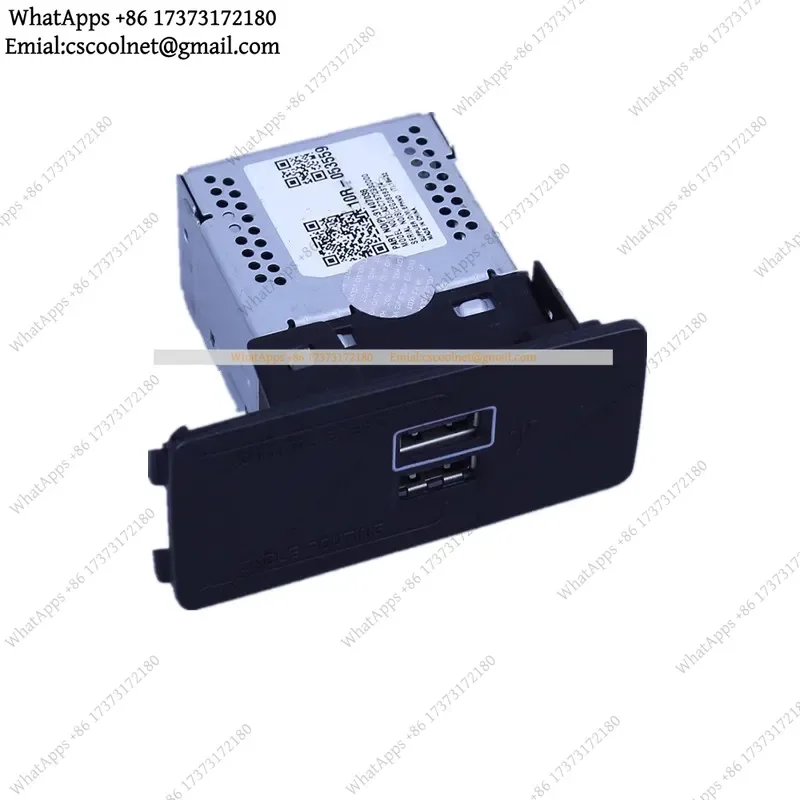 JS03 Armrest USB Hub Dual Port Adapter for Volvo S90 XC60 S60 V90 – OEM 31407038