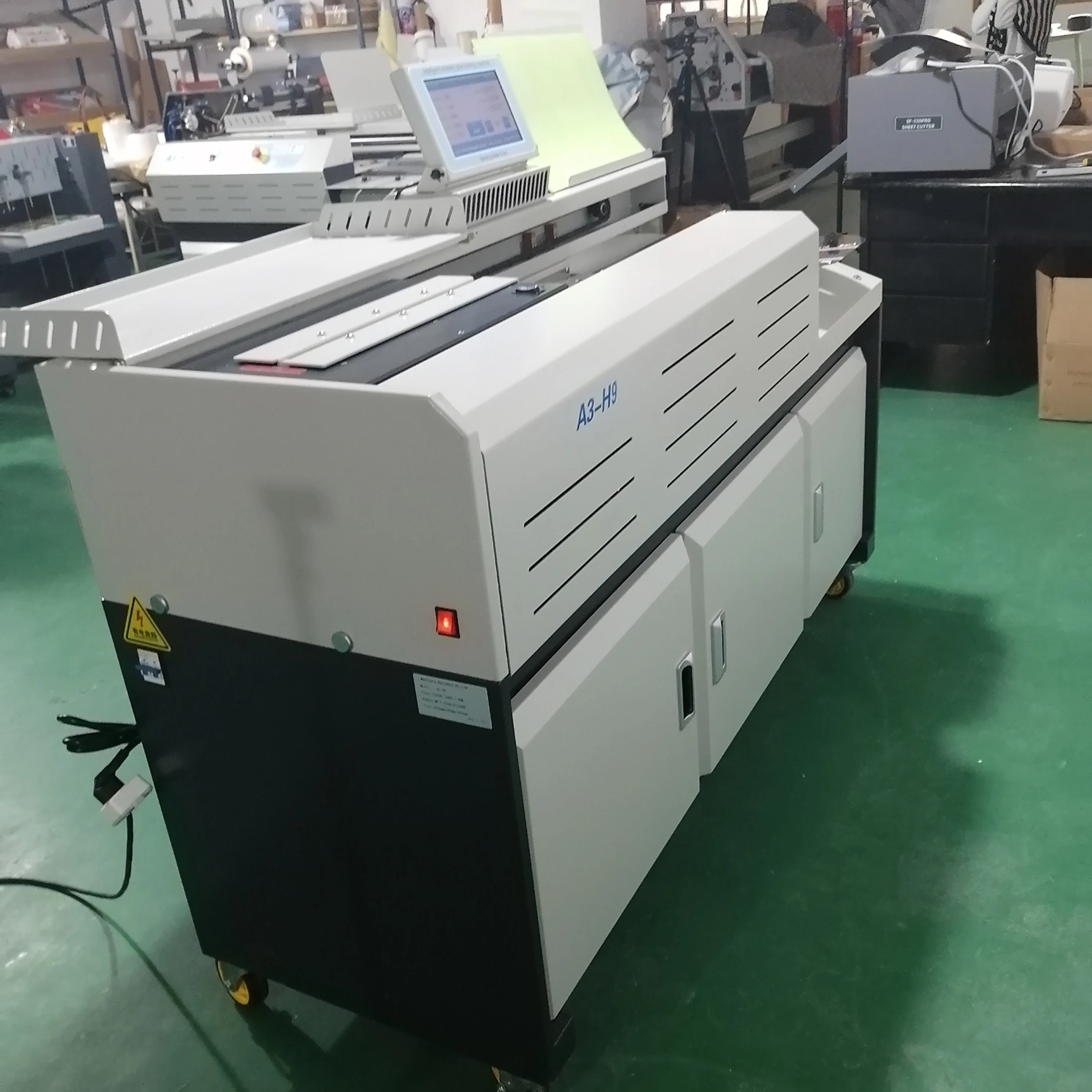 A3-H9 Electric New Design Hot Glue Binding Machine For Books/Magazines & Documents Binding Quick & Easy