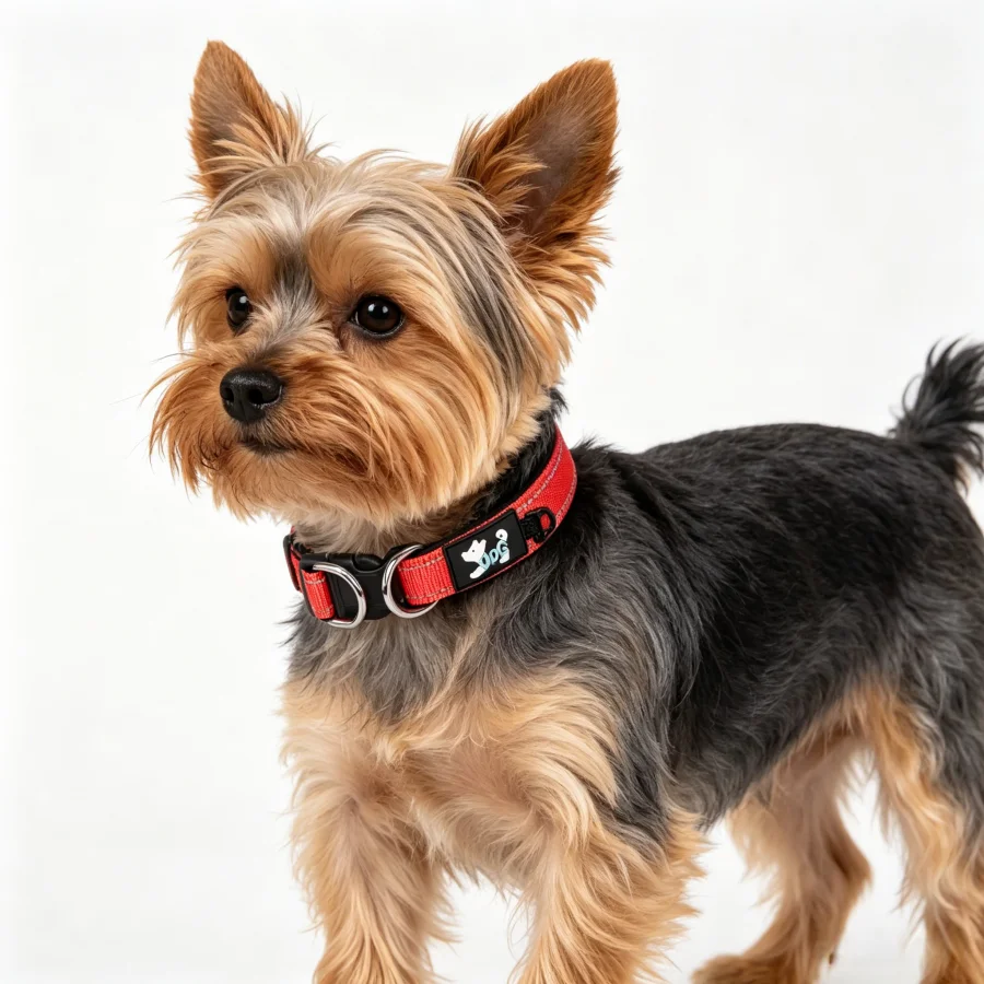 Reflective Thread Pet Collar Comfortable Lining Non-Itchy Dog Collar Suitable for Small to Medium-sized Dogs