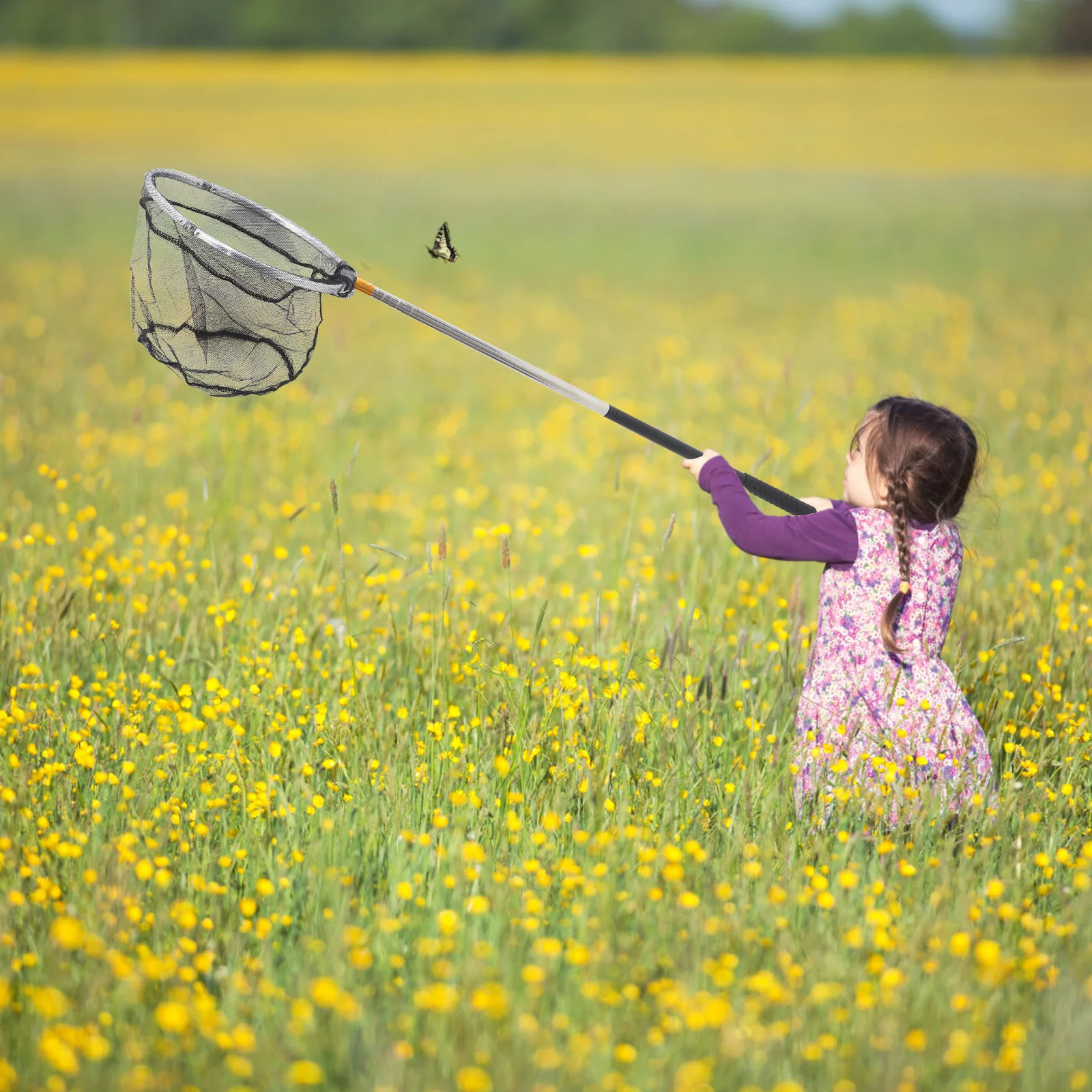 Children's Net Nature Exploration Toys Fishnets Outdoor Butterfly Catcher Caterpillar Catching Insect