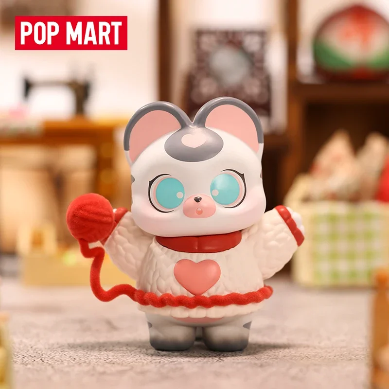 Pop mart fubobo alfaiate loja série caixa cega acho saco caixa mistério brinquedos boneca bonito anime figura ornamentos de mesa presente coleção