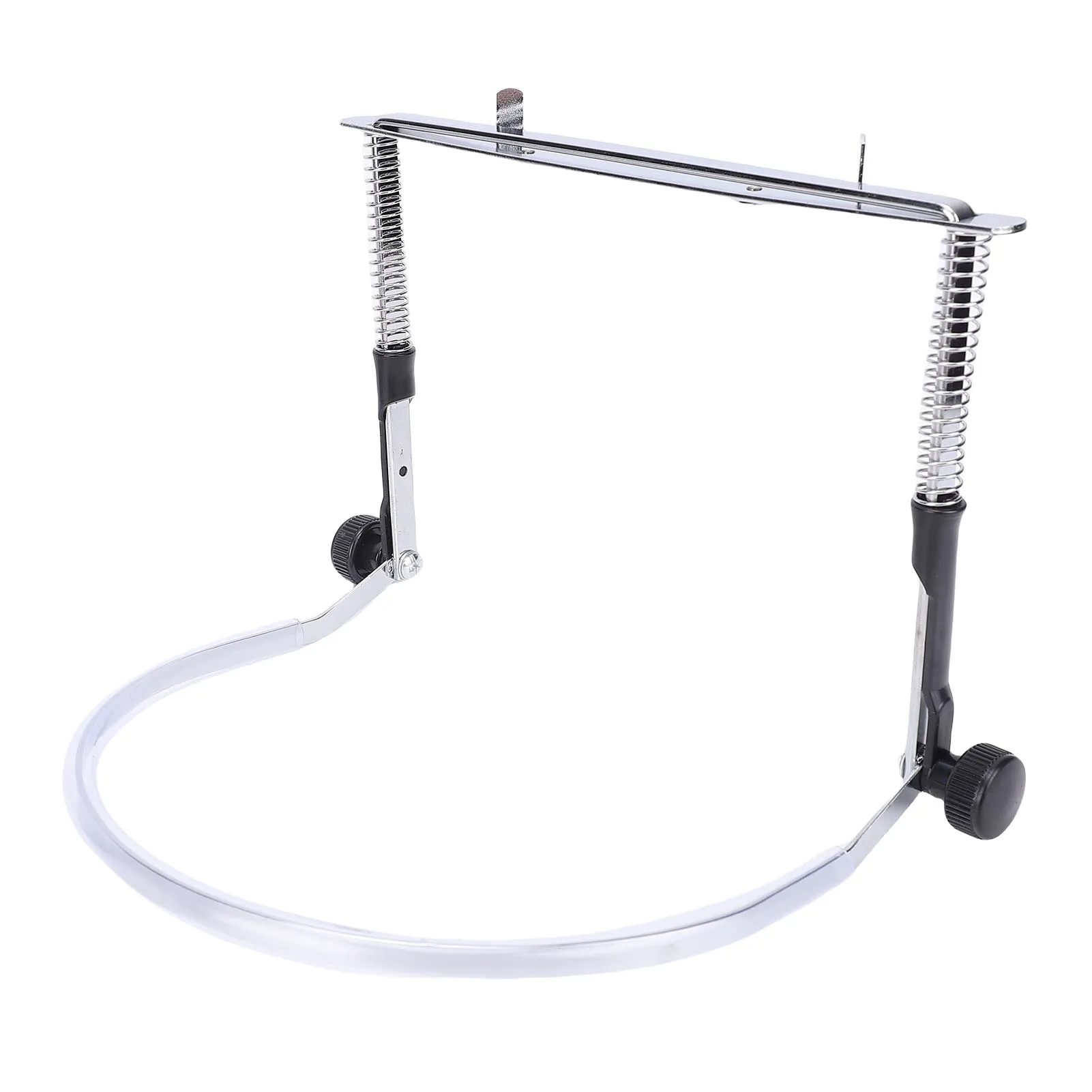 Harmonica Holder Adjustable Alloy Steel Professional Harmonica Neck Holder for 10 Hole 24 Hole Harmonicas