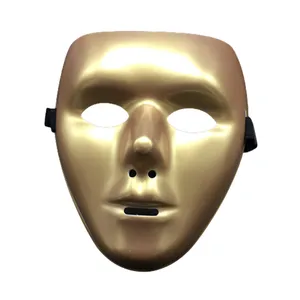 هالوين الأبيض PVC قناع الوجه الهيب هوب الذكور والإناث أقنعة الرقص حزب تأثيري زي الزفاف الديكور الدعامة أفضل 10 مبيعات فانتوم الأوبرا تأثيري - رقم 7